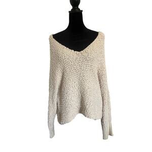 cream alter’d state sweater - S